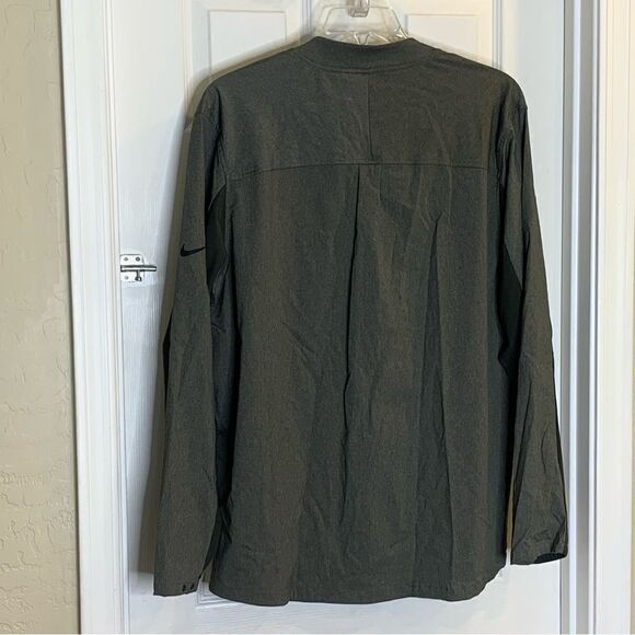 Nike Golf Shield Jacket Mens Green 1/4 Zip Windbreaker Pullover Size XXL - Picture 4 of 9